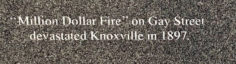 "Million Dollar Fire" Marker image. Click for full size.