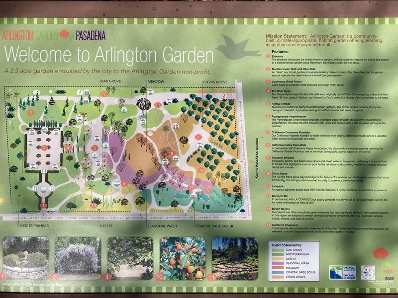 Arlington Garden Interpretive Sign image. Click for full size.