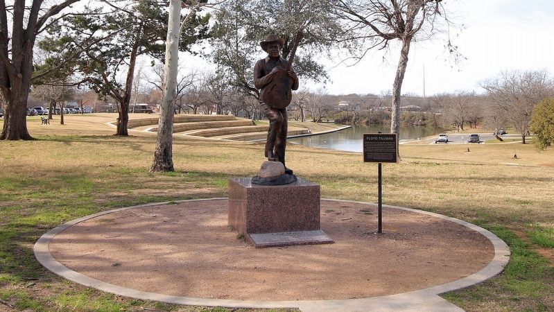 Floyd Tillman Marker Area image. Click for full size.