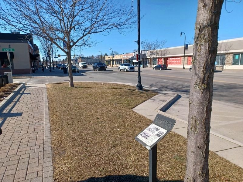 Snapshot of Clawson, 1950s Marker. Click for full size. Snapshot of Clawson, 1950s Marker image. Click for full size.