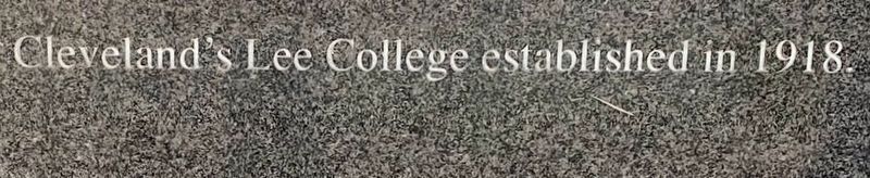 lee-college-historical-marker