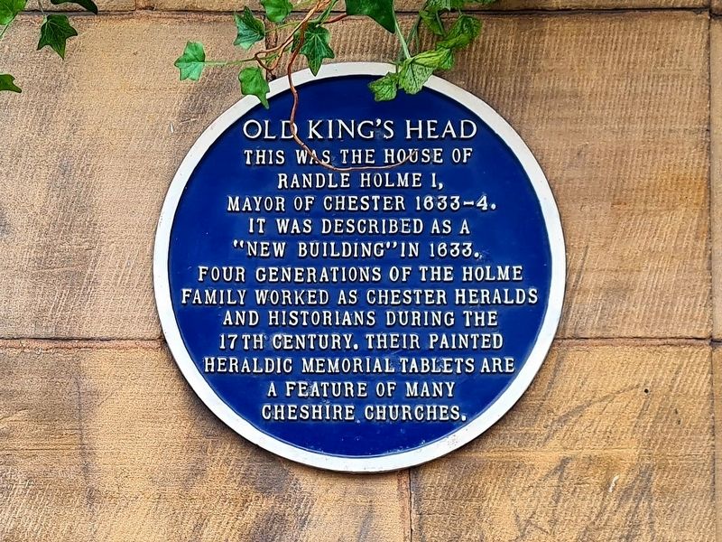 Old King's Head Marker. Click for full size. Old King's Head Marker image. Click for full size.
