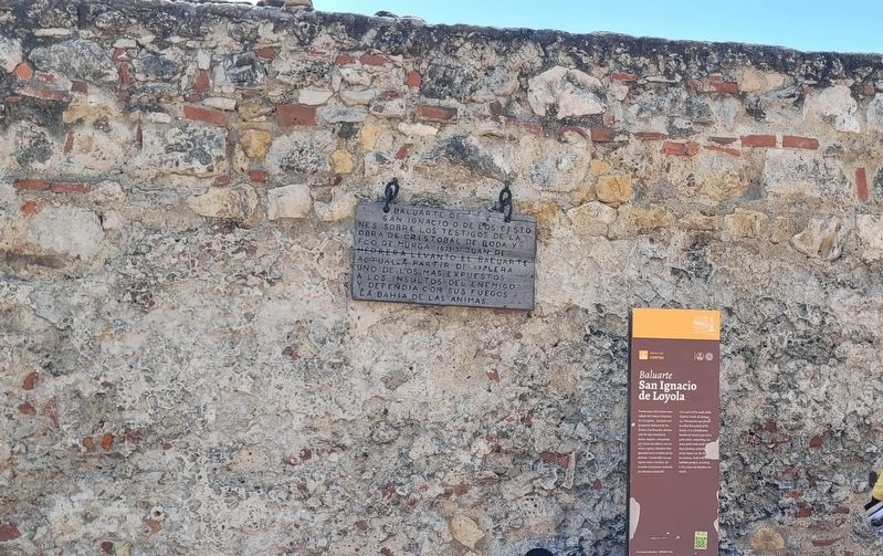 The Bastion of San Ignacio or the Baskets Marker is on the left top image. Click for full size.