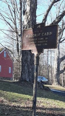 Site of Woodruf Cabin Marker image. Click for full size.