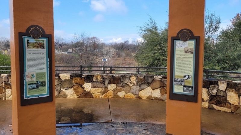 The Water for the Concepcin Community Marker is on the right of the two markers image. Click for full size.