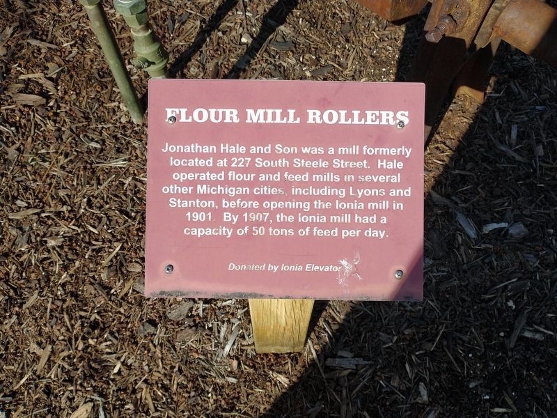 Flour Mill Rollers Marker. Click for full size. Flour Mill Rollers Marker image. Click for full size.