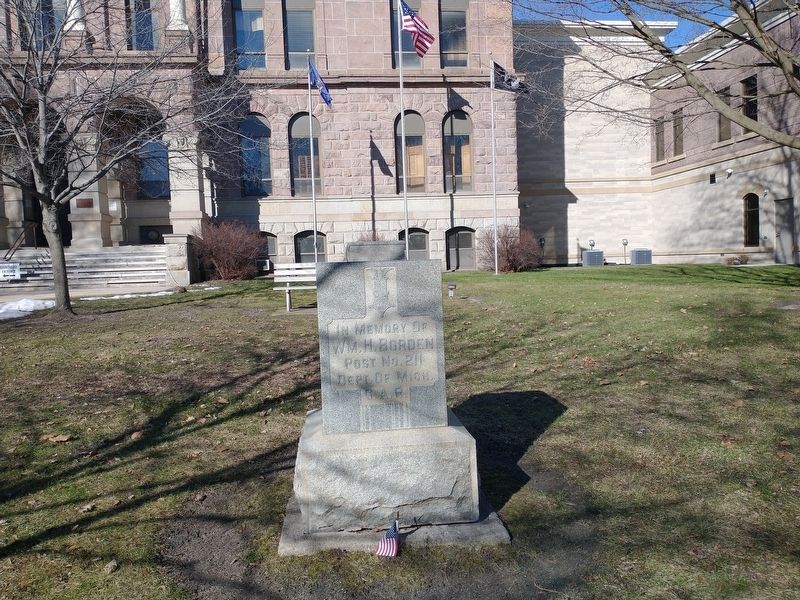 G.A.R. Memorial Marker. Click for full size. G.A.R. Memorial Marker image. Click for full size.