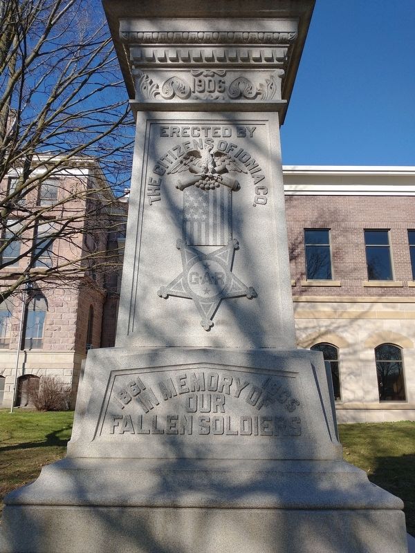 Ionia County Civil War Memorial Marker image. Click for full size.