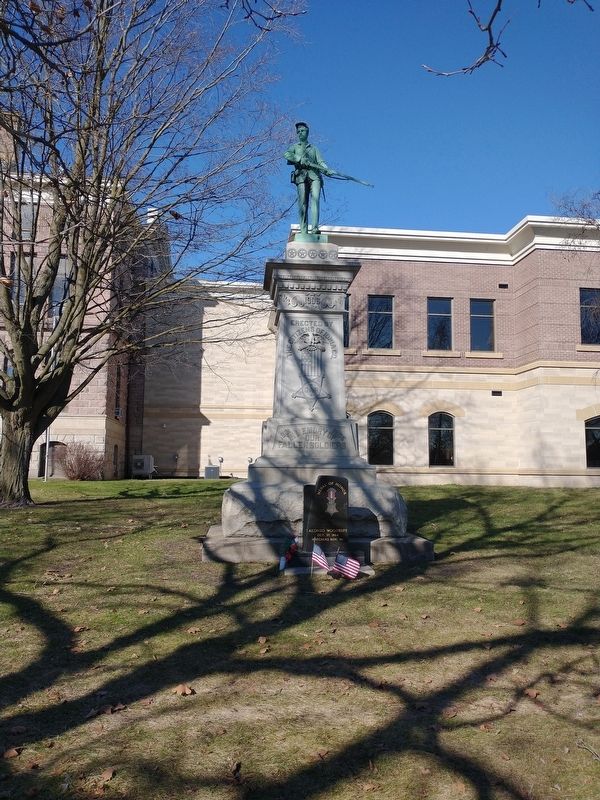Ionia County Civil War Memorial image. Click for full size.
