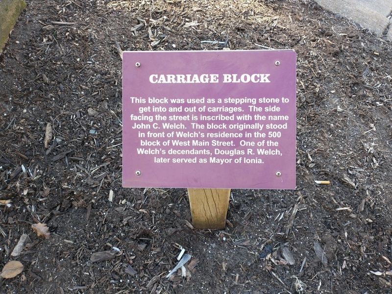 Carriage Block Marker image. Click for full size.