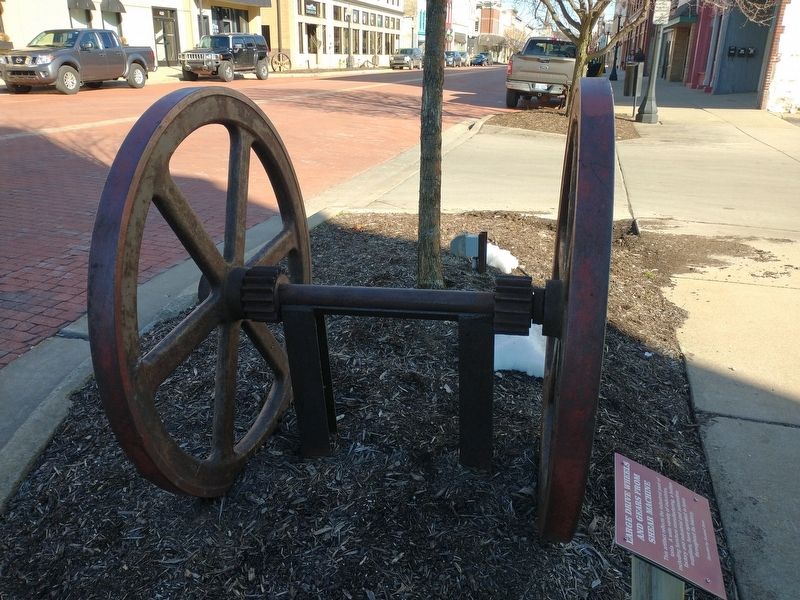 Large Grind Wheels and Gears from Shear Machine Marker. Click for full size. Large Grind Wheels and Gears from Shear Machine Marker image. Click for full size.