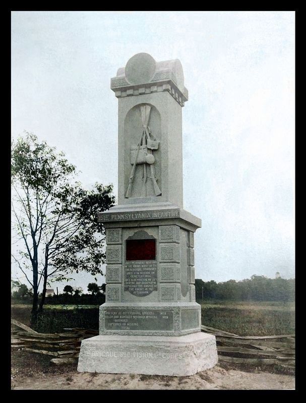 151st Pennsylvania Infantry Marker image. Click for full size.