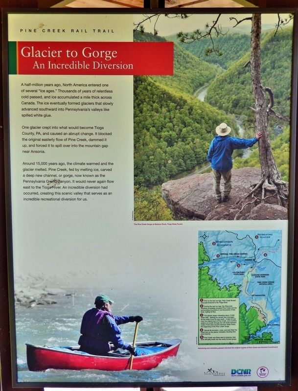Glacier to Gorge Marker image. Click for full size.