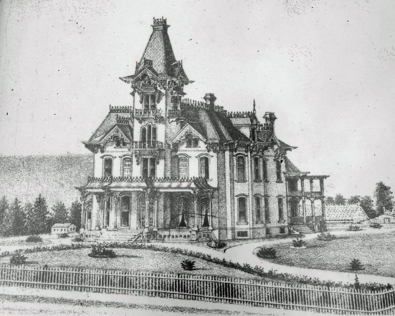 Marker detail: Packer Mansion (<i>image 2</i>). Click for full size. Marker detail: Packer Mansion (<i>image 2</i>) image. Click for full size.