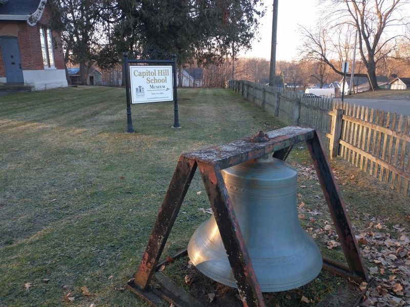 Capitol Hill School Bell image. Click for full size.