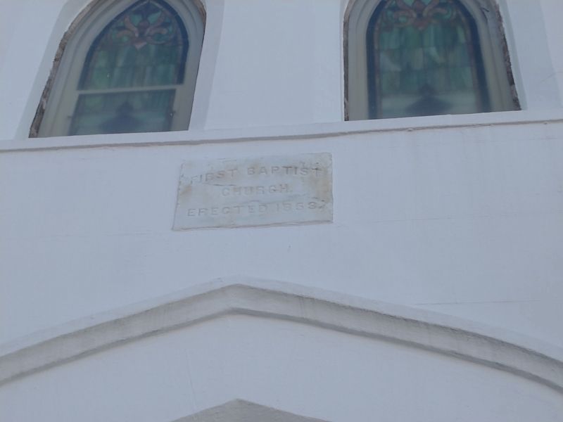 First Baptist Church Dedication - 1859 image. Click for full size.