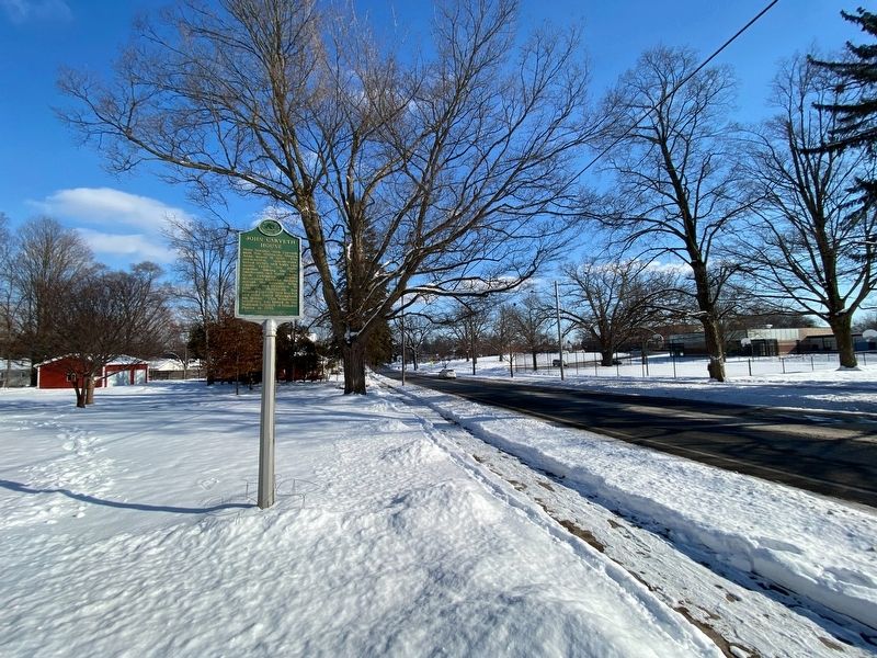 John Carveth House Marker image. Click for full size.