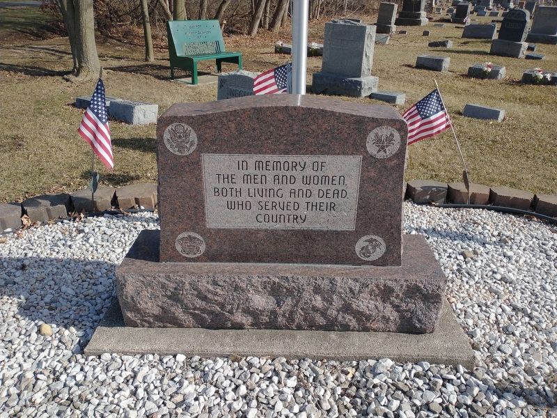 Weston Veterans Memorial Marker, Side One image. Click for full size.