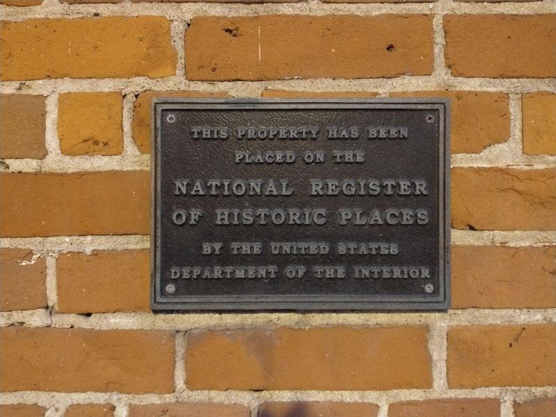 National Hotel Marker image. Click for full size.