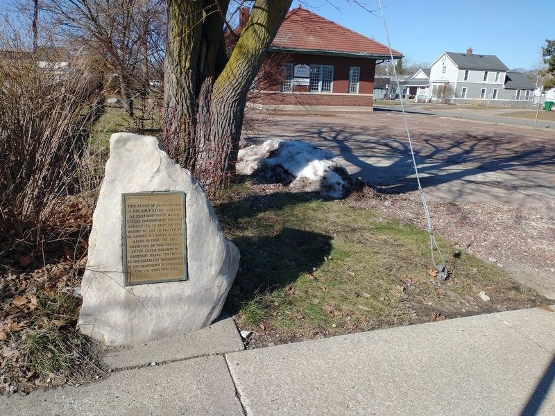 This Block Of Brick Paving Marker. Click for full size. This Block Of Brick Paving Marker image. Click for full size.