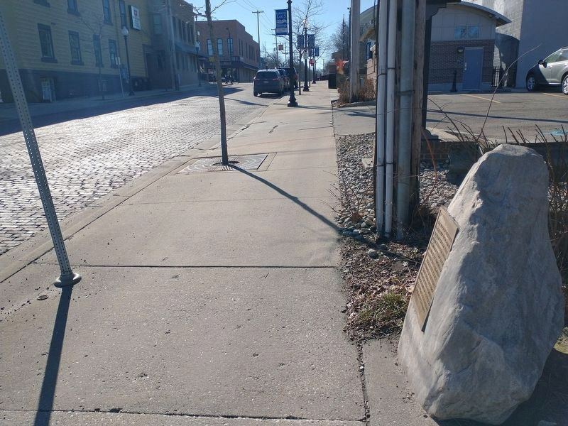 This Block of Brick Paving Marker. Click for full size. This Block of Brick Paving Marker image. Click for full size.