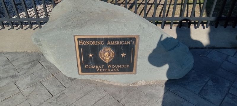 Purple Heart Memorial Marker image. Click for full size.