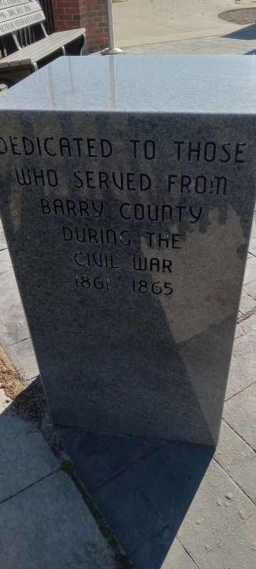 Barry County Veterans Memorial image. Click for full size.