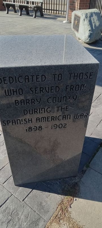 Barry County Veterans Memorial image. Click for full size.