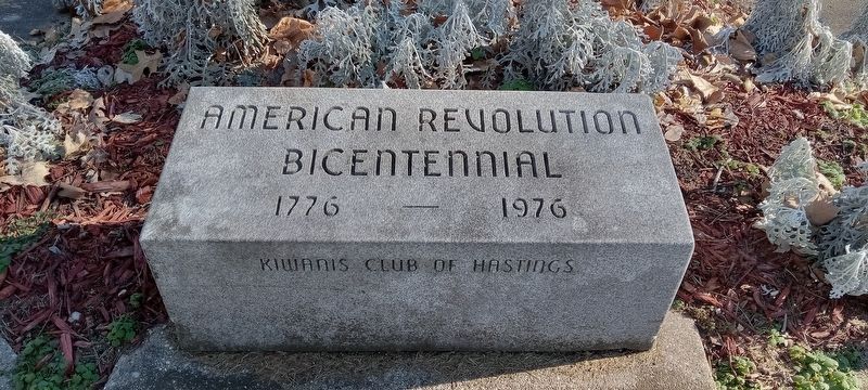 American Revolution Bicentennial Memorial. Click for full size. American Revolution Bicentennial Memorial image. Click for full size.