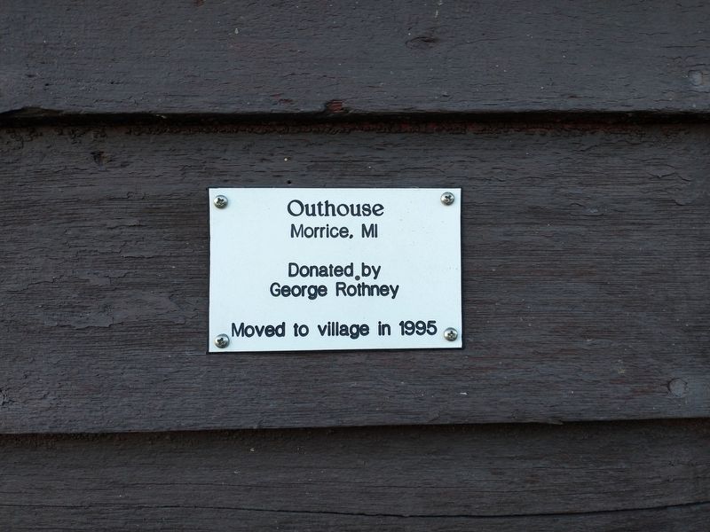 Outhouse Marker image. Click for full size.