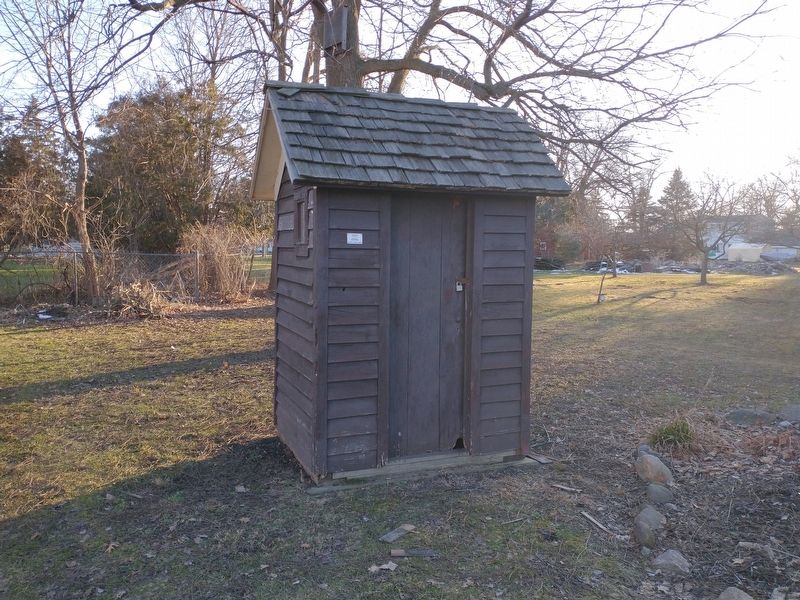 Outhouse Marker. Click for full size. Outhouse Marker image. Click for full size.