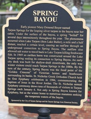 Spring Bayou Marker image. Click for full size.