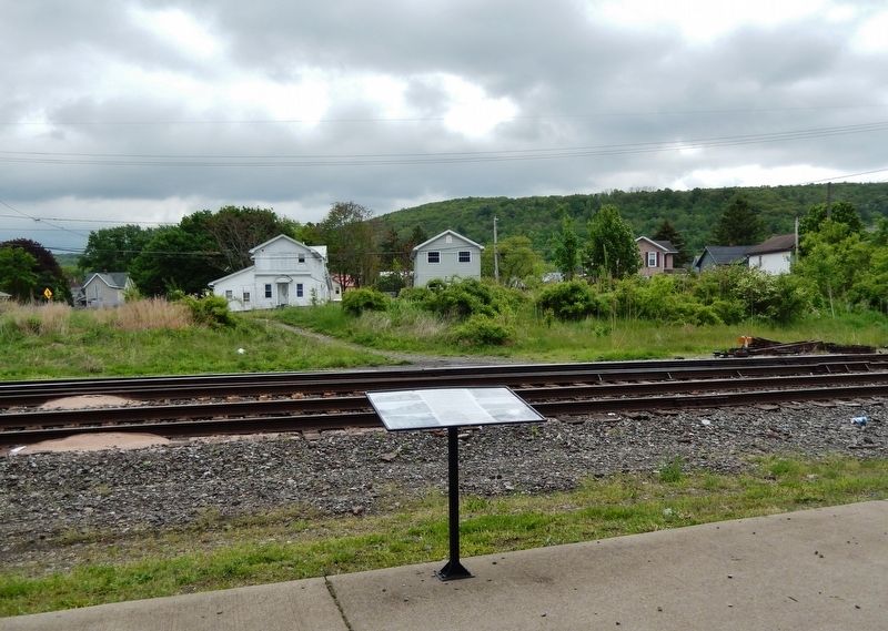 The Lehigh and Early Sayre Marker. Click for full size. The Lehigh and Early Sayre Marker image. Click for full size.