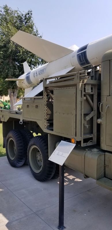 Closeup of the U.S. M4 Lacrosse Missile and Marker image. Click for full size.