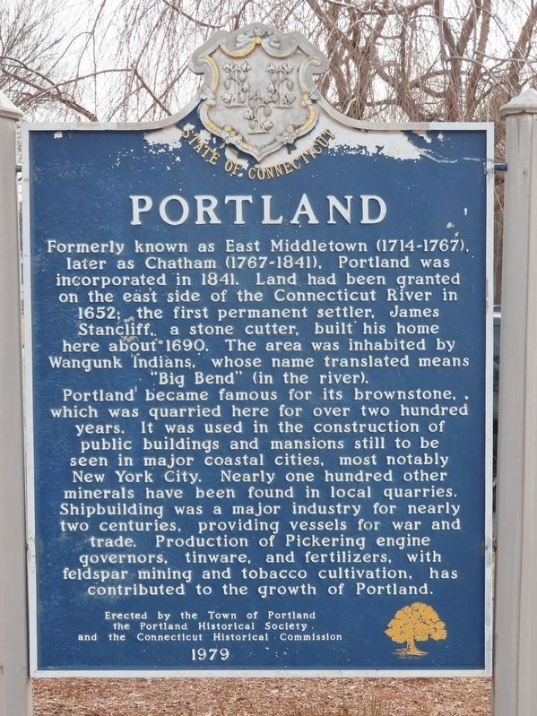 Portland Marker. Click for full size. Portland Marker image. Click for full size.