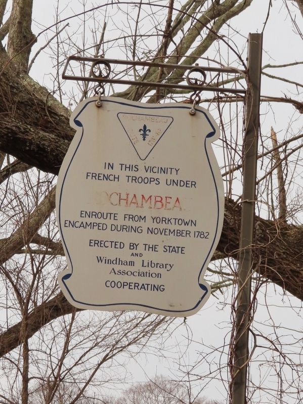 Rochambeau Route Marker image. Click for full size.