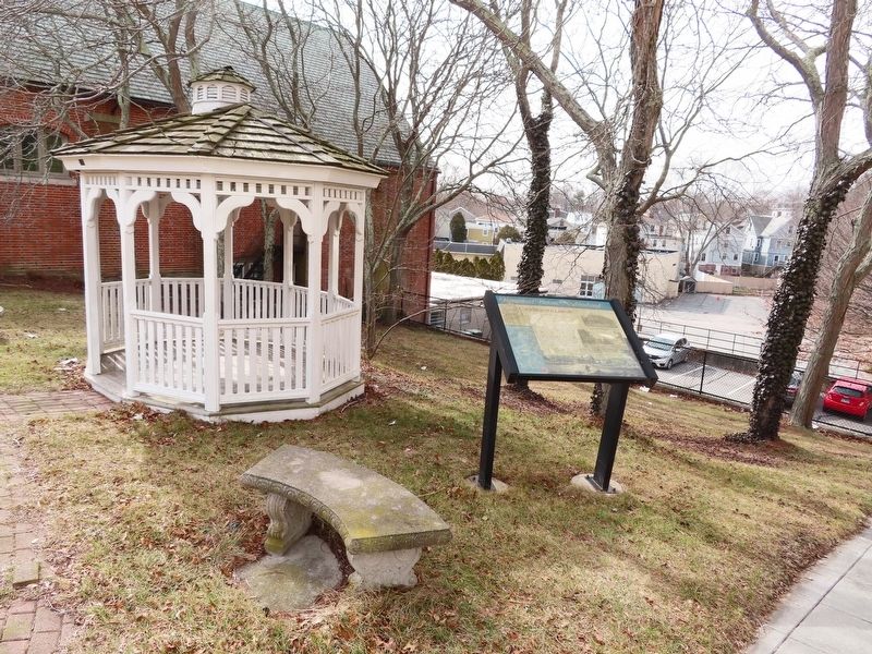 Courthouse and Library Marker. Click for full size. Courthouse and Library Marker image. Click for full size.