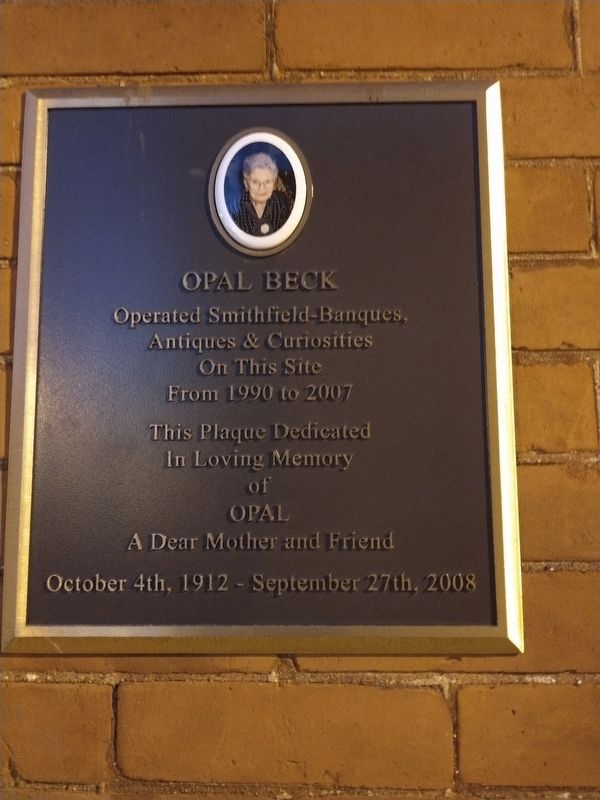 Opal Beck Marker image. Click for full size.