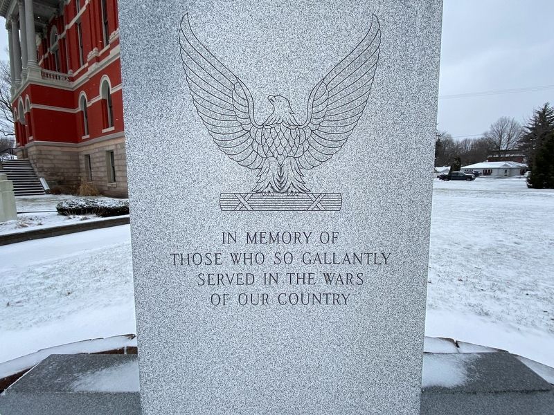 Charlotte Veterans Memorial Marker image. Click for full size.