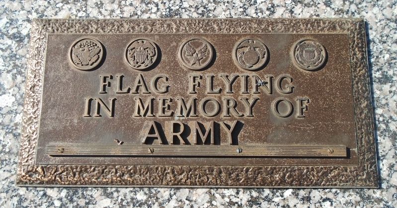 Gold Star Mothers and Veterans Memorial - Army. Click for full size. Gold Star Mothers and Veterans Memorial - Army image. Click for full size.