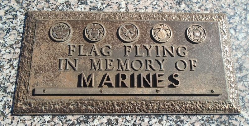 Gold Star Mothers and Veterans Memorial - Marines. Click for full size. Gold Star Mothers and Veterans Memorial - Marines image. Click for full size.