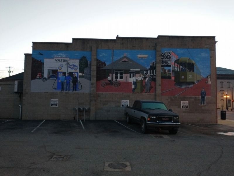 Interurban Depot Gasoline Museum Murals image. Click for full size.