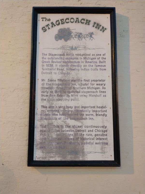 The Stagecoach Inn Marker image. Click for full size.