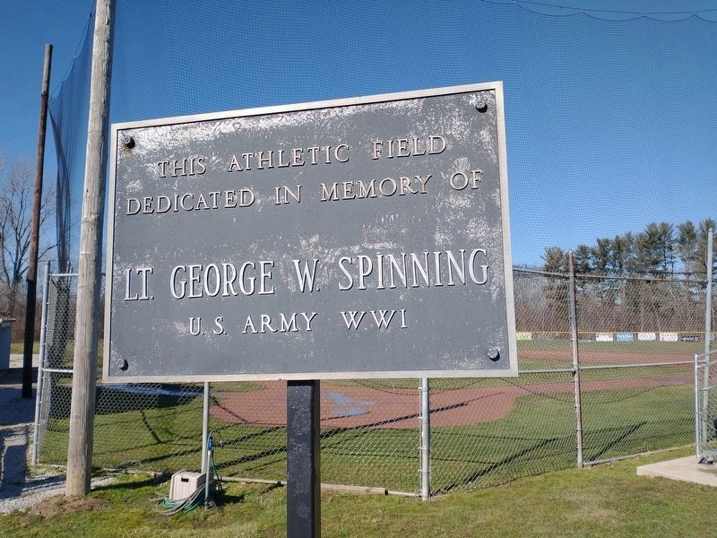 Lt. George W. Spinning Memorial Field image. Click for full size.