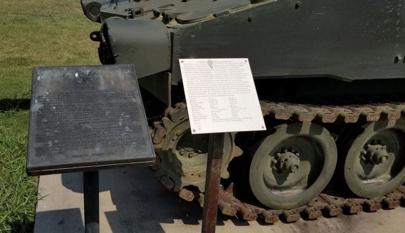 The U.S. M109 155mm Self-Propelled Howitzer Marker is the right marker of the two markers image. Click for full size.