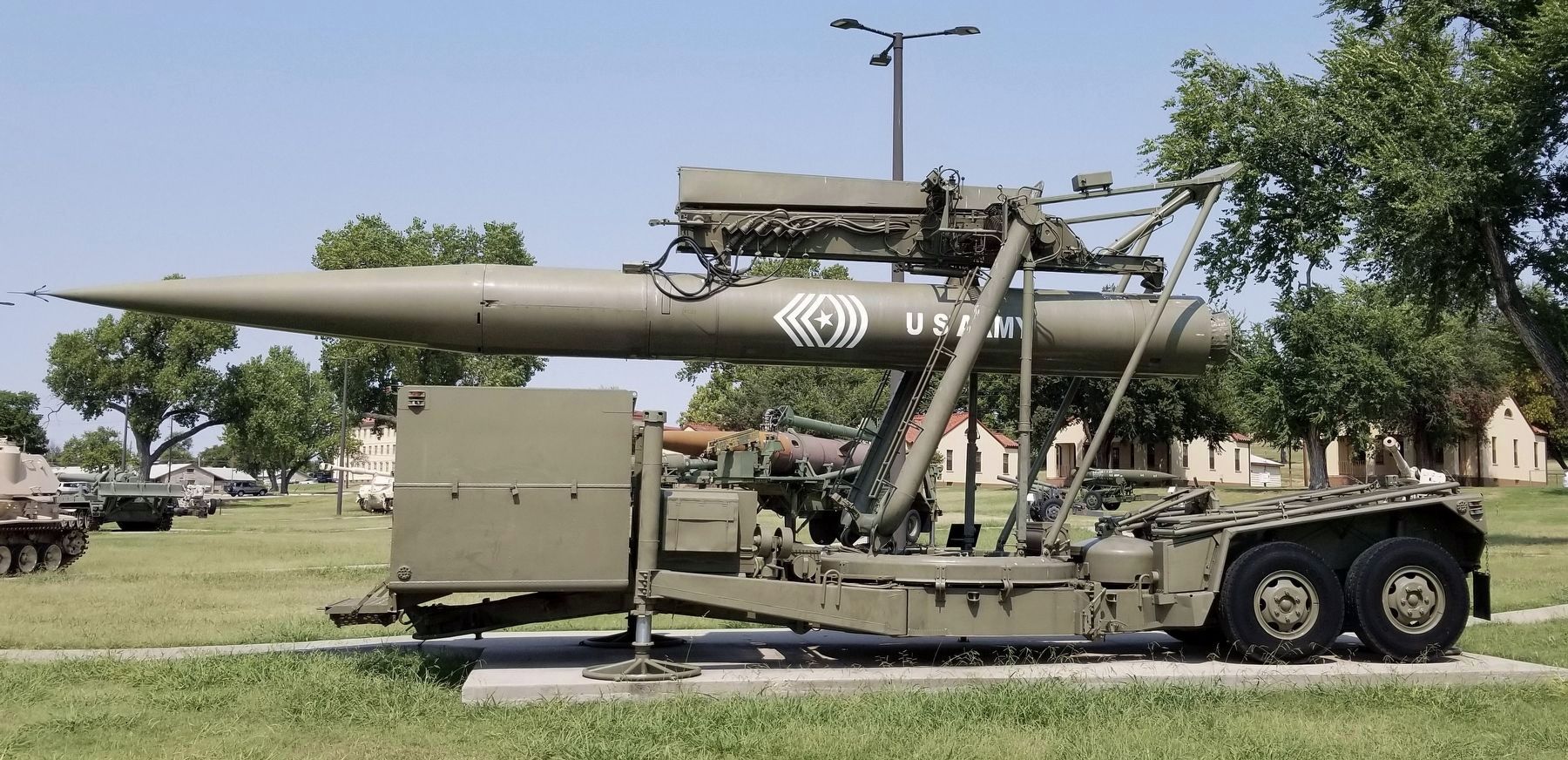The U.S. MGM-29 Sergeant Missile image. Click for full size.