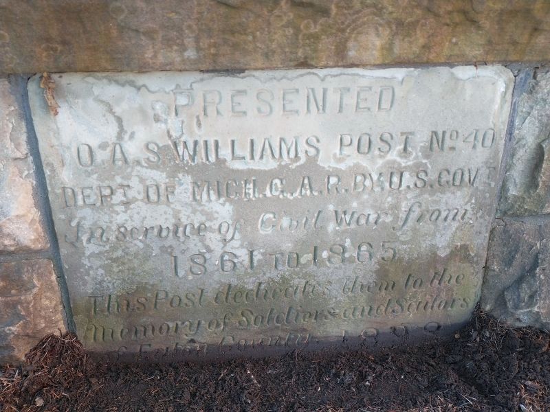 Eaton County Civil War Memorial image. Click for full size.