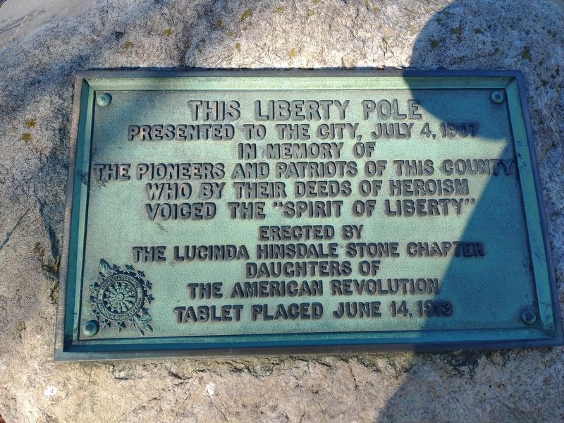 This Liberty Pole Marker. Click for full size. This Liberty Pole Marker image. Click for full size.