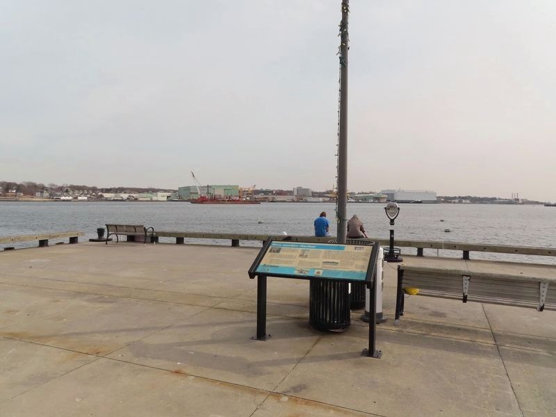 New London Harbor Marker image. Click for full size.
