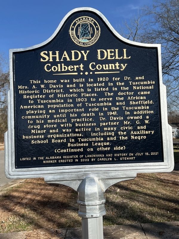 Shady Dell Marker image. Click for full size.